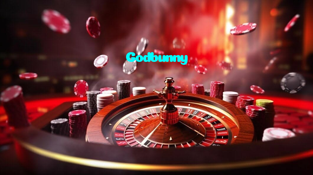 Godbunny casino presented on mobile device in Pakistan with slots and live games